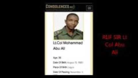 Lt Col Muhammad Abu Ali