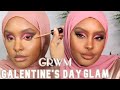 THE PERFECT PINK GALENTINE'S DAY GLAM *it's giving pretty in pink okay 💅🏽 lol*