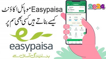 Easypaisa account banane ka tarika 2025 | How to Open Easy Paisa Account