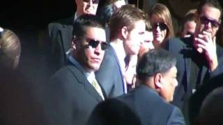 The Handprint &Footprints Ceremony Begins 11-03-11