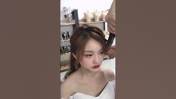 Cách làm 01 kiểu tóc cô dâu