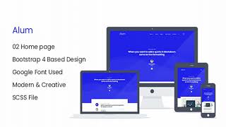 Alum - Responsive HTML Blog Site Template | Themeforest Website Templates and Themes