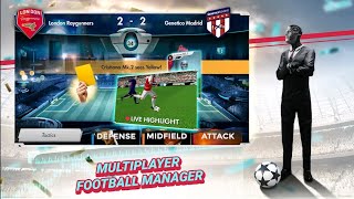 FUTUBALL - Football Manager gameplay (Android, iOS) screenshot 4