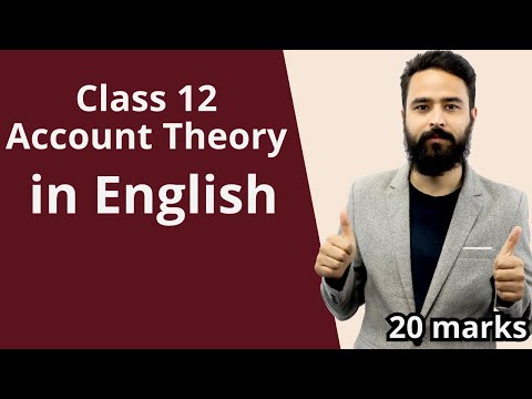 Class 12 Account Theory in English || Important Questions with Notes || NEB Exam Preparation-Gurubaa