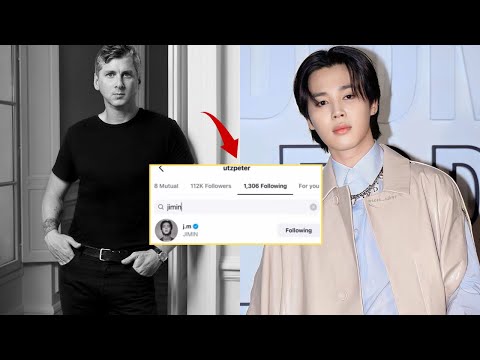 World Shook Peter Utz Announces Huge Project With Jimin ARMY Explodes With Excitement 
