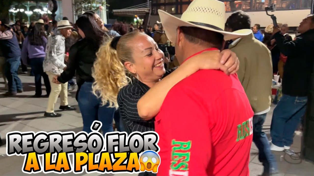 Regresó FLOR a la plaza!🤩🎉 #virales #plaza #laliber #cumbia