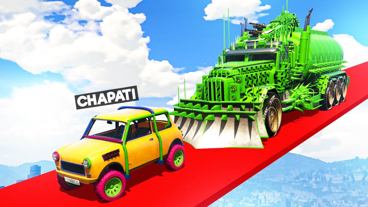 I TROLLED CHAPATI IN THIS 1000% IMPOSSIBLE RACE