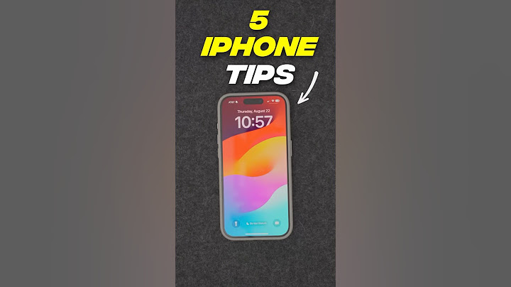 5 iPhone tips that are actually useful.