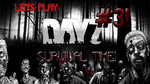 "ZOMBIE MADNESS!" #3 DayZ Survival Time! (DayZ - Zombie Game - Gameplay!)