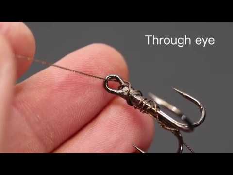 PREDATOR FISHING - HOW TO ATTACH THE TOP TREBLE HOOK 