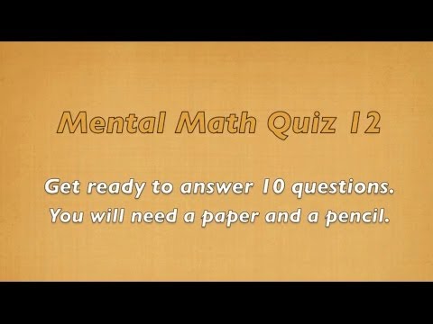sheet grades 12   Math Math Mental   and 2 Grades Numeracy Quiz 3