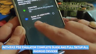 2023 AetherSX2 Emulator Android Full Guide With Settings God Of War 2 Low & High Devices screenshot 3