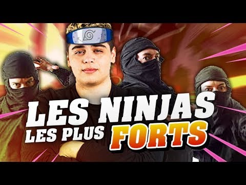 LES NINJA LES PLUS FORTS - LES NINJA LES PLUS FORTS