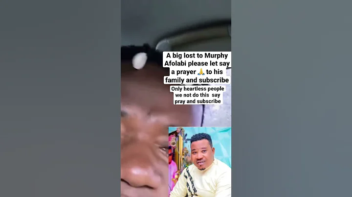 A big lost to Murphy Afolabi .. please let pray 🙏 for his family