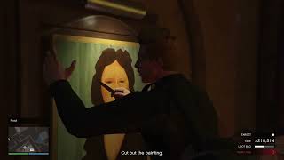 [Grand Theft Auto V] Cayo Perico Heist - Solo Elite Challenge in 5:55 - No Glitch - Two Paintings