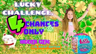 Lucky Challenge: LOL Surprise Swap Dolls Edition 4 Chances Only To Find the Ultra-Rare Gem Star