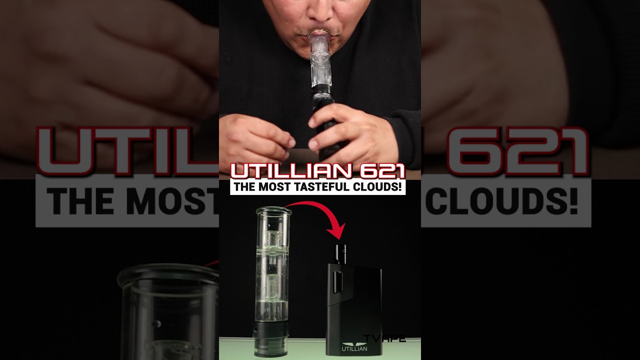 The PERFECT Combo For Your Utillian 621! Glass Bubbler Attachment 💨