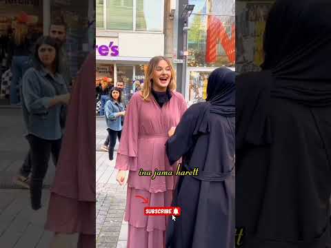 girls Non Hijabis trying the hijab first time 😱👌🥰 #respect #fypシ゚viral #respecct @Mohamed_Dolow_official