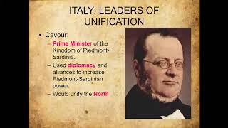 WHII 8   Pt 3   Italian Unification