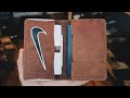 Making a Leather Football Wallet image