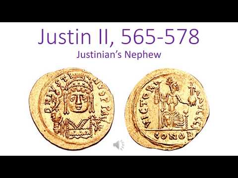 جسٹن II، 565-578