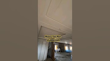 Pop Ceiling work #buildinginghana
