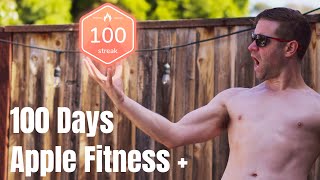 100 Days Working Out with Apple Fitness Plus