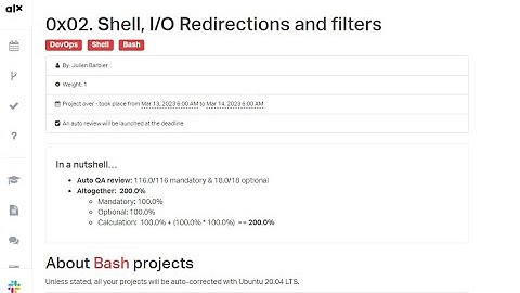 0x02  Shell, I O Redirections and filters #Task #ALX #ALXGuide #ALXSE #AlxSystemEngineeringDevops