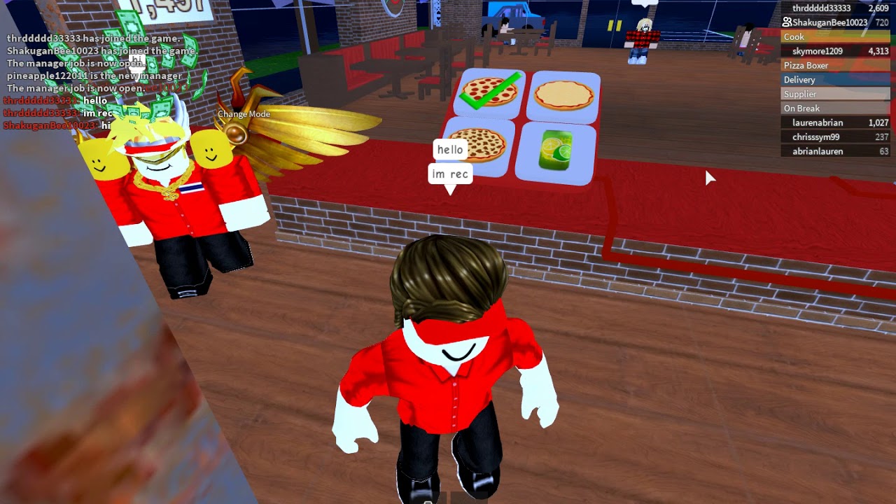 Roblox Work At A Pizza Place Tv Codes - gamingultra com roblox robux