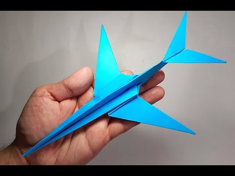 Origami Jet Fighter Plane (TUTORIAL)