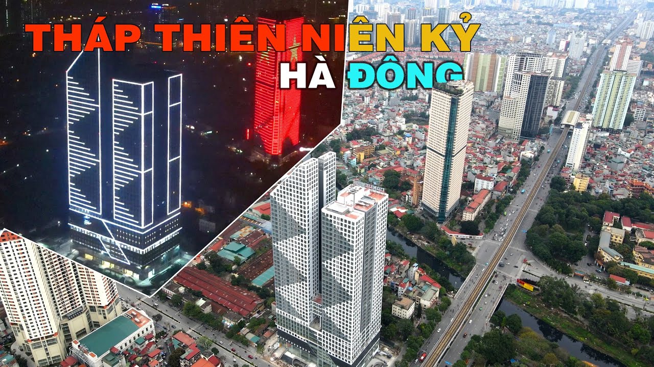 khách sạn khu vực hà đông Update New Tháp Thiên Niên Kỷ - Dự án cao nhất quận Hà Đông cuối cùng cũng lên đèn