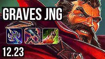 GRAVES vs MAOKAI (JNG) | 9/0/10, 68% winrate, Legendary | KR Diamond | 12.23
