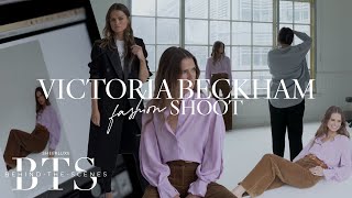 Victoria Beckham Fashion Shoot & Team Workwear Outfits | BehindTheScenes