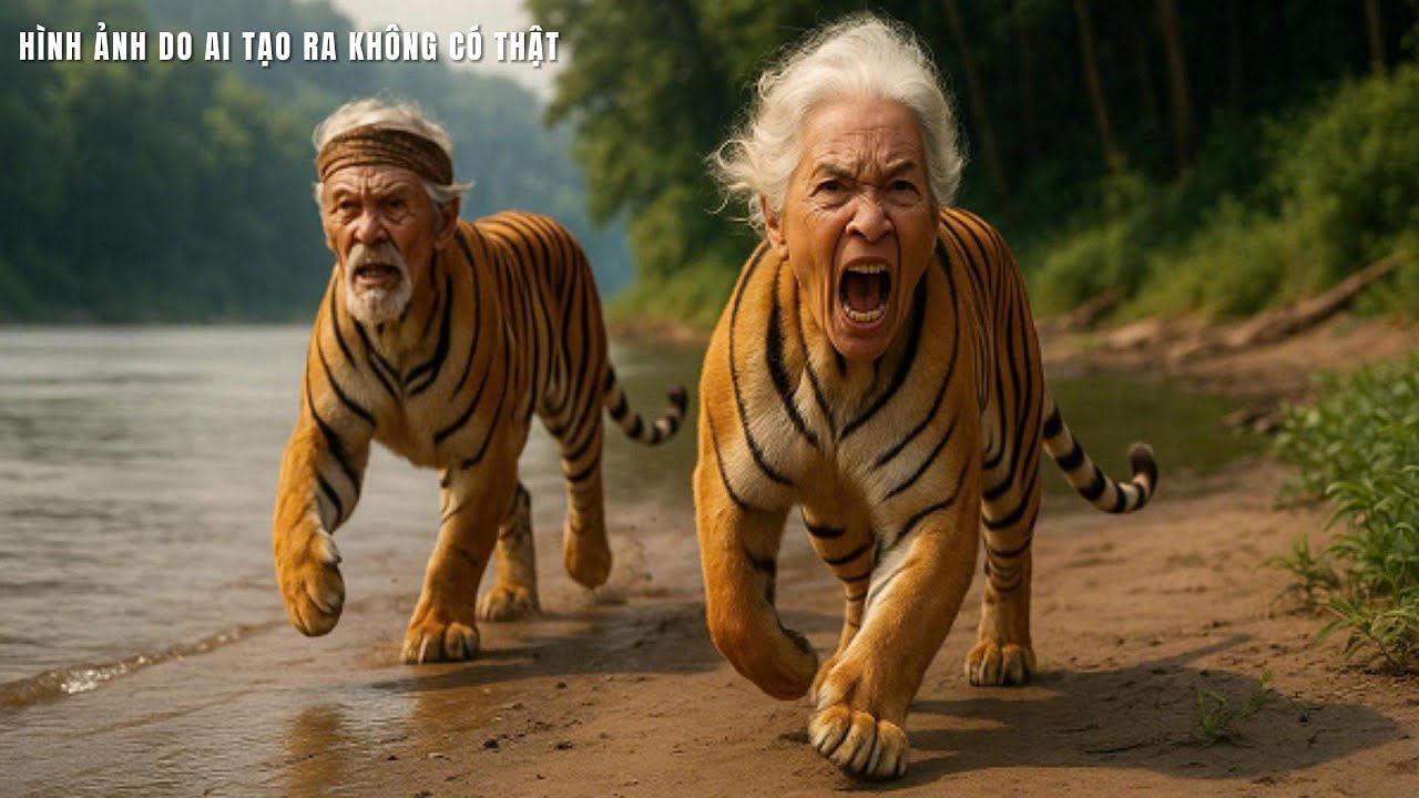 Sự thật rợn người: Hai Con Hổ Nữa Người Nữa Thú Trấn Giữ Rừng Thiêng Java Hơn 100 Năm!