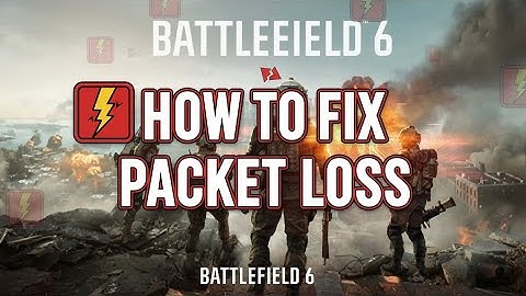 How To Fix  Battlefield 6 PACKET LOSS | bf6 packet loss 
