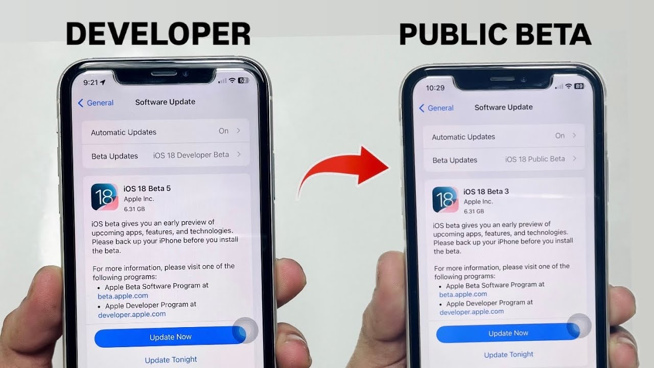 How to Update IOS 18 Public Beta - How to Update iOS 18 Developer beta ...