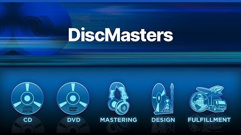 cd duplication service by DiscMasters.com