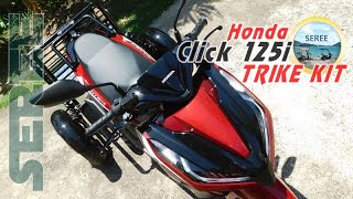 Honda Click 125i Trike Kit / Side Wheel Attachment Kit / Mobility Scooter