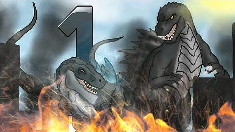 Godzilla 2019 vs zilla jr part:1| a Sticknodes animation