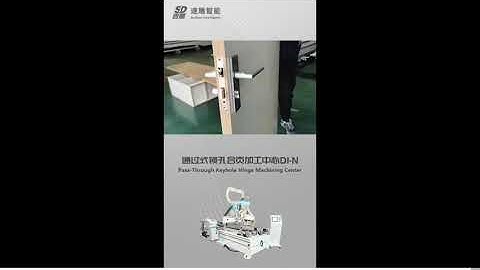 SUDIAO D1-N Wood Door Lock & Hinge CNC Machine Center
