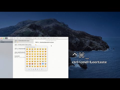 Drei Tipps für die Mac-Tastatur: Emoji, Sonderzeichen, Standardtexte