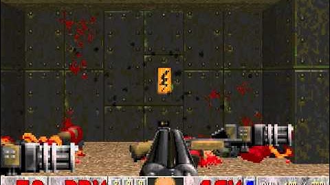 DOOM 2 Surviving on NIGHTMARE! Level 6