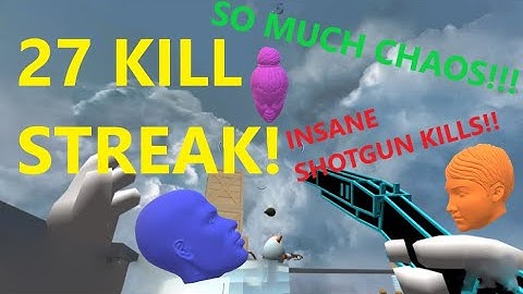 27 KILL STREAK! | CRAZY SHOTGUN KILLS! | Shell Shockers