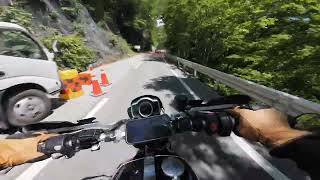Japan Yamanashi Country Road Afternoon Spring Ride POV ASMR 4K - Triumph Scrambler 1200 XE