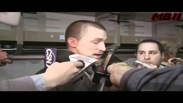 Ference Comments On Finger Incident