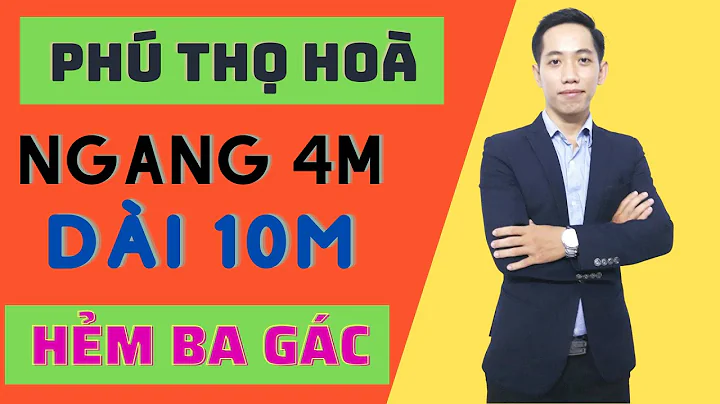 NHÀ BÁN TÂN PHÚ DƯỚI 4 TỶ | HẺM 3 GÁC | PHÚ THỌ HOÀ | 40M2 CHỈ 3.5 TỶ