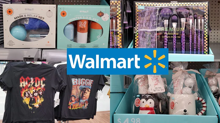WALMART CHRISTMAS GIFT SETS UPDATE SHOP WITH ME 2021