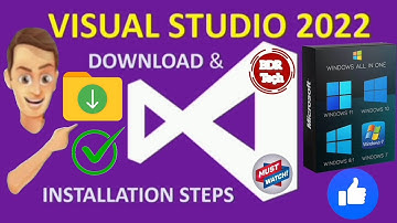 How To Install Visual Studio Software (2022) In Windows(7/8/10/11)|#install|#visualstudio|@Debolroy-i6u