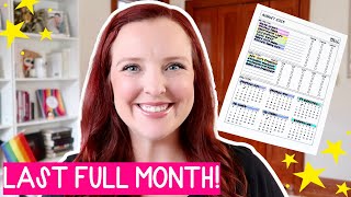 MONTHLY GOALS & ACTION STEPS | AUGUST 2023