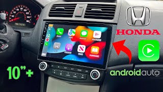 Old Honda Accord  Gets a Carplay/Android Auto Radio Overhaul!